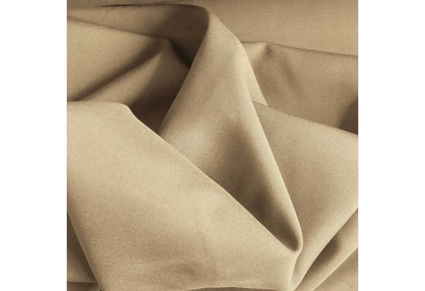 Thumbnail - maDDma Stoff Burlington-Stoff ab 1m x 150cm breit Polyesterstoff Allroundstoff, beige