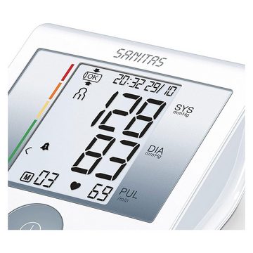 BEURER Blutdruckmessgerät SBM 22, Risiko-Indikator, Arrhythmie-Erkennung, Batteriewechselanzeige