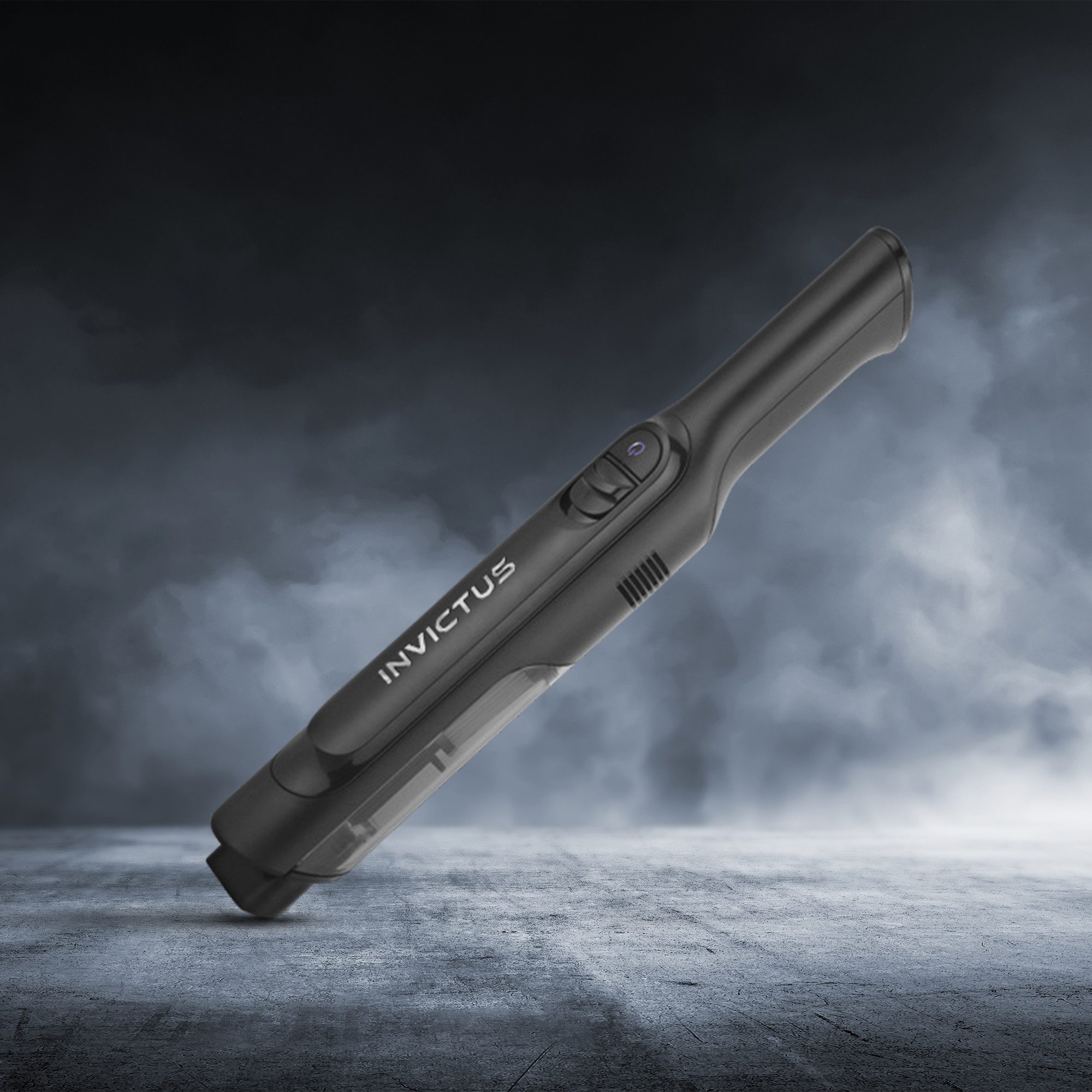 Genius Akku-Handstaubsauger INVICTUS ONE PRIMUS, Set 8-tlg., schwarz, 120,00 W, abnehmbarer Staub-Behälter mit 80 ml Fassungsvermögen, beutellos, kabellos, leicht, leise