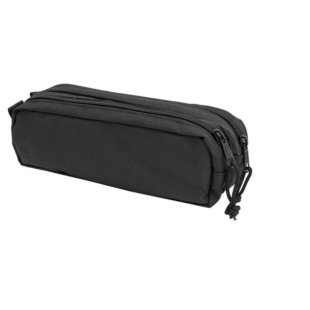 Idena Federmäppchen Schlamper Schwarz, mit 2 Reißverschlussfächern Federmäp günstig online kaufen