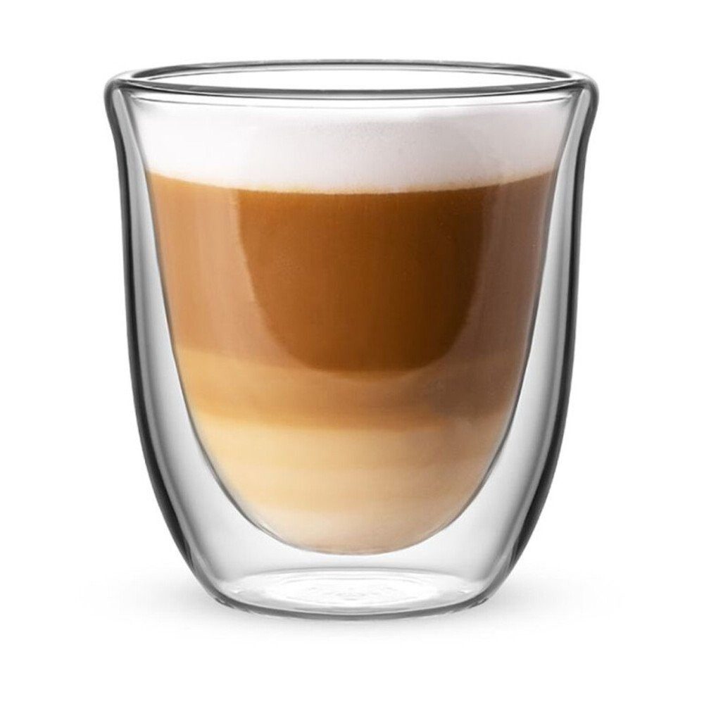BIALETTI Tumbler-Glas Gläser-Set groß 2-tlg. Firenze klar, 2-tlg., Borosilikatglas, Gläser-Set groß, 2-tlg., 0,2 l, Borosilikatglas, klar