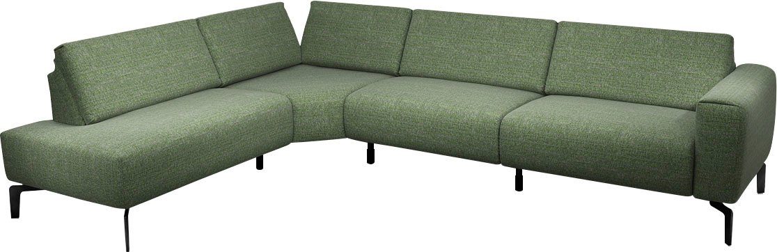 Sensoo Ecksofa Cosy1, 3 (verstellbare Komfortfunktionen Sitzposition, Sitzhöhe) Sitzhärte