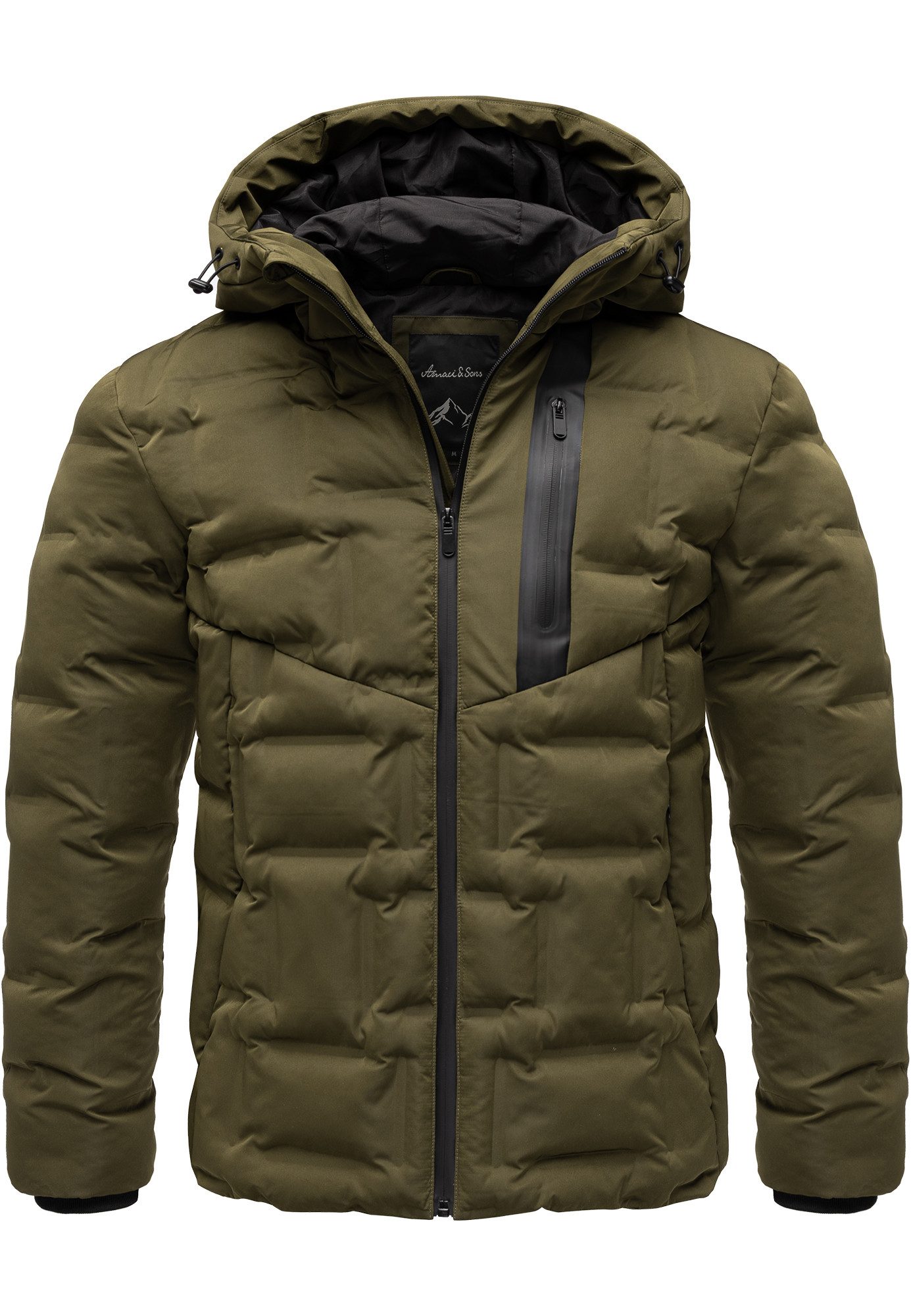 Amaci&Sons Winterjacke BERKELEY Winterjacke Herren Gefütterte Dicke Winter günstig online kaufen
