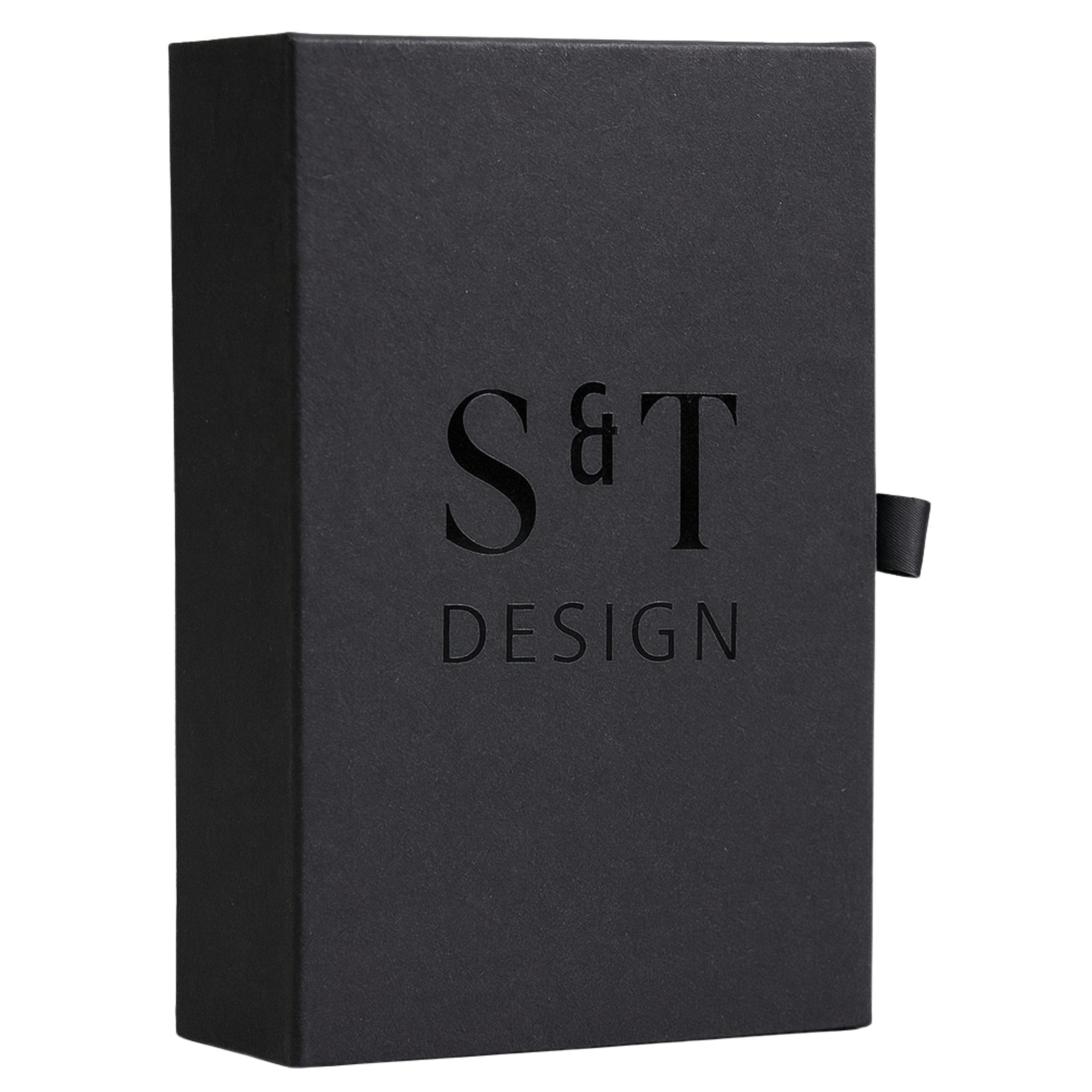 S&T Design Königskette Edelstahl Herren 60cm Halskette Männer Silber Byzantinische (Einzelartikel, Einzelkette), Halskette Herren Hip Hop Punk Halskette Schmuck Geschenk für Herren