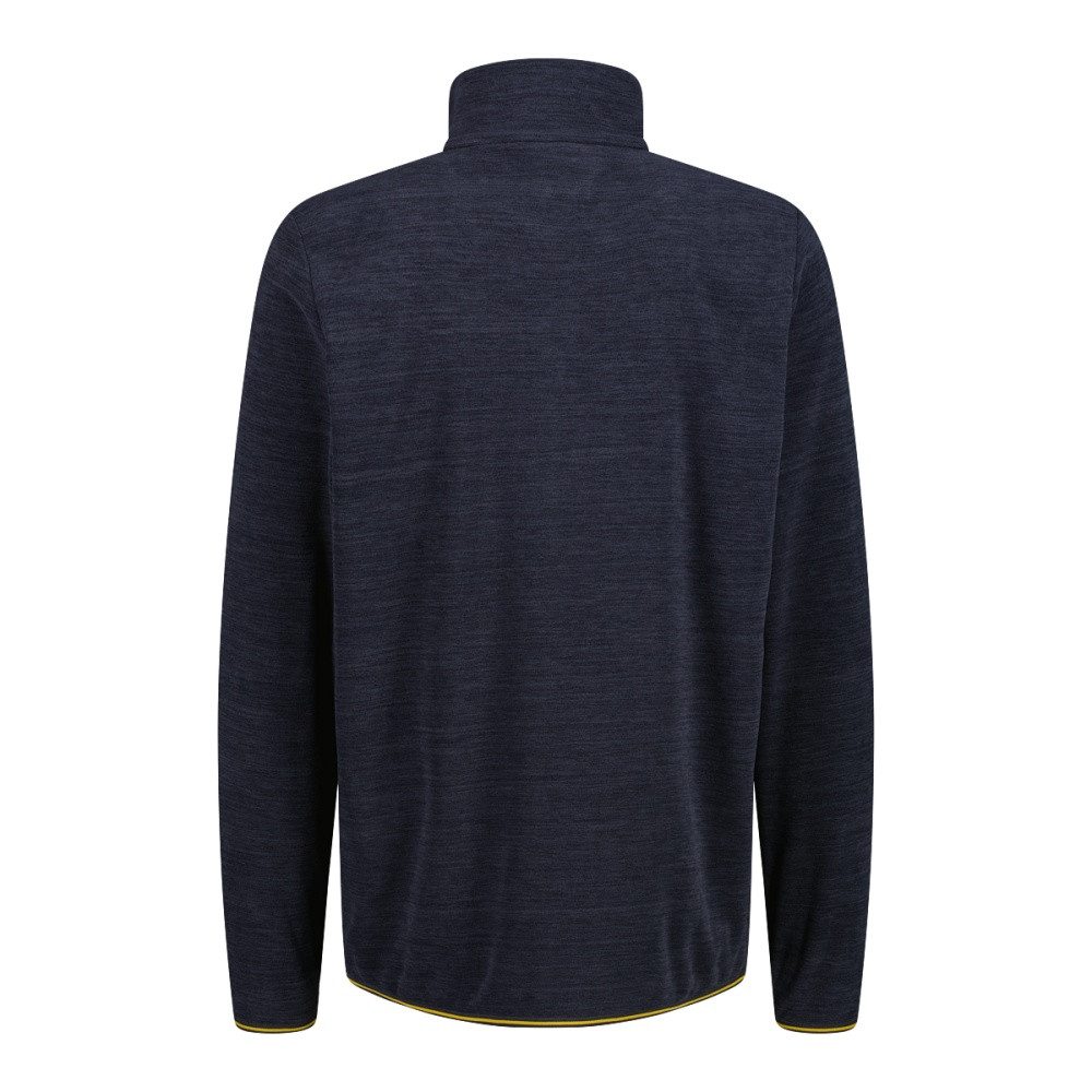 CMP Langarmshirt CMP Herren Melange Arctic Fleece Rollkragenjacke mit halbem Reißversch
