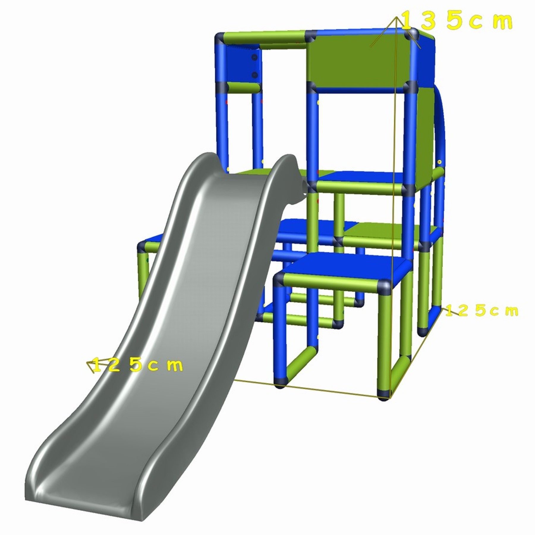 move and stic Kletterturm TIM Konstruktions-Spielset, In- und Outdoor