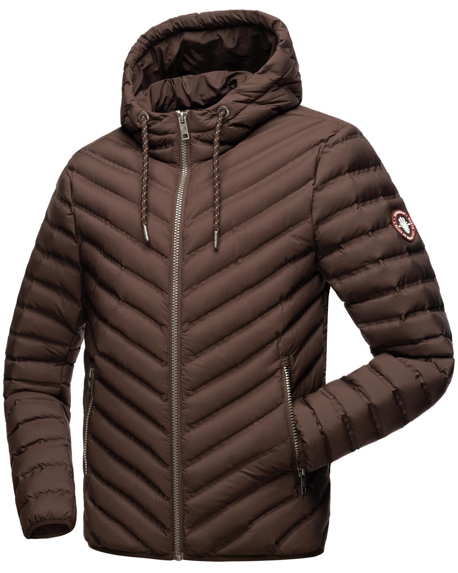 Navahoo Steppjacke Fey-Tun stylische Übergangsjacke mit Kapuze