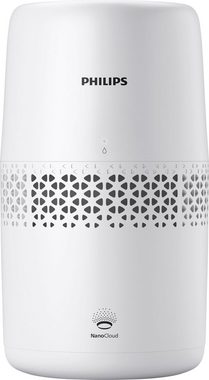 Philips Luftbefeuchter HU2510/10 2000 Serie, 2,00 l Wassertank, für 31 m² Räume, mit NanoCloud-Technologie