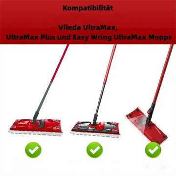 RefinedFlare Wischmopp 2 Stück Ersatzmoppköpfe, Moppzubehör für Vileda UltraMax/UltraMaT