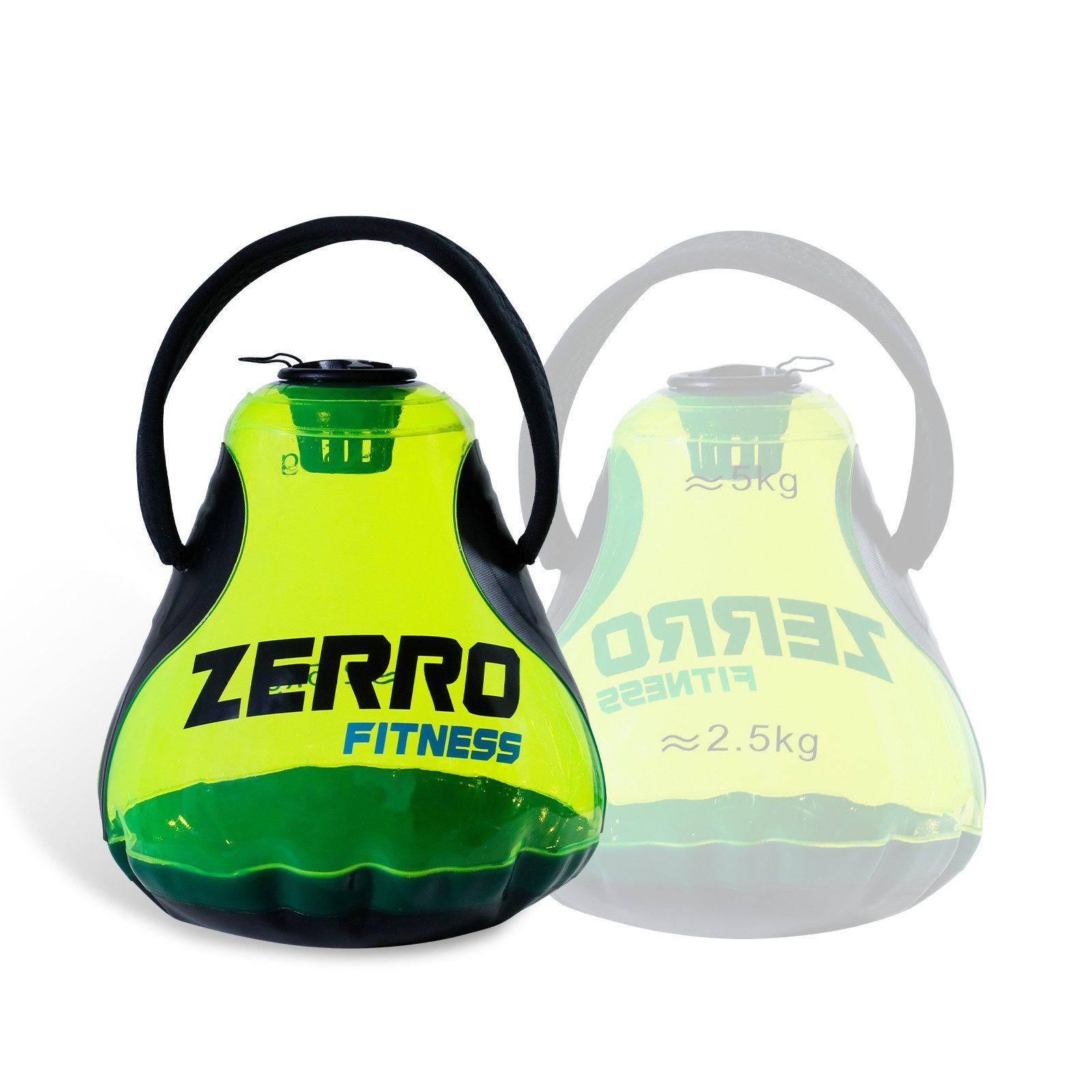CCLIFE Kettlebell Wassergefüllte Kettlebell Kugelförmig Max. 13kg / 10kg / 5kg