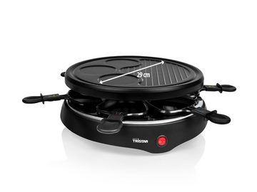 Tristar Raclette, Tischgrill für 2-6 Personen Crepesmaker, Raclet Gerät Camping geeignet