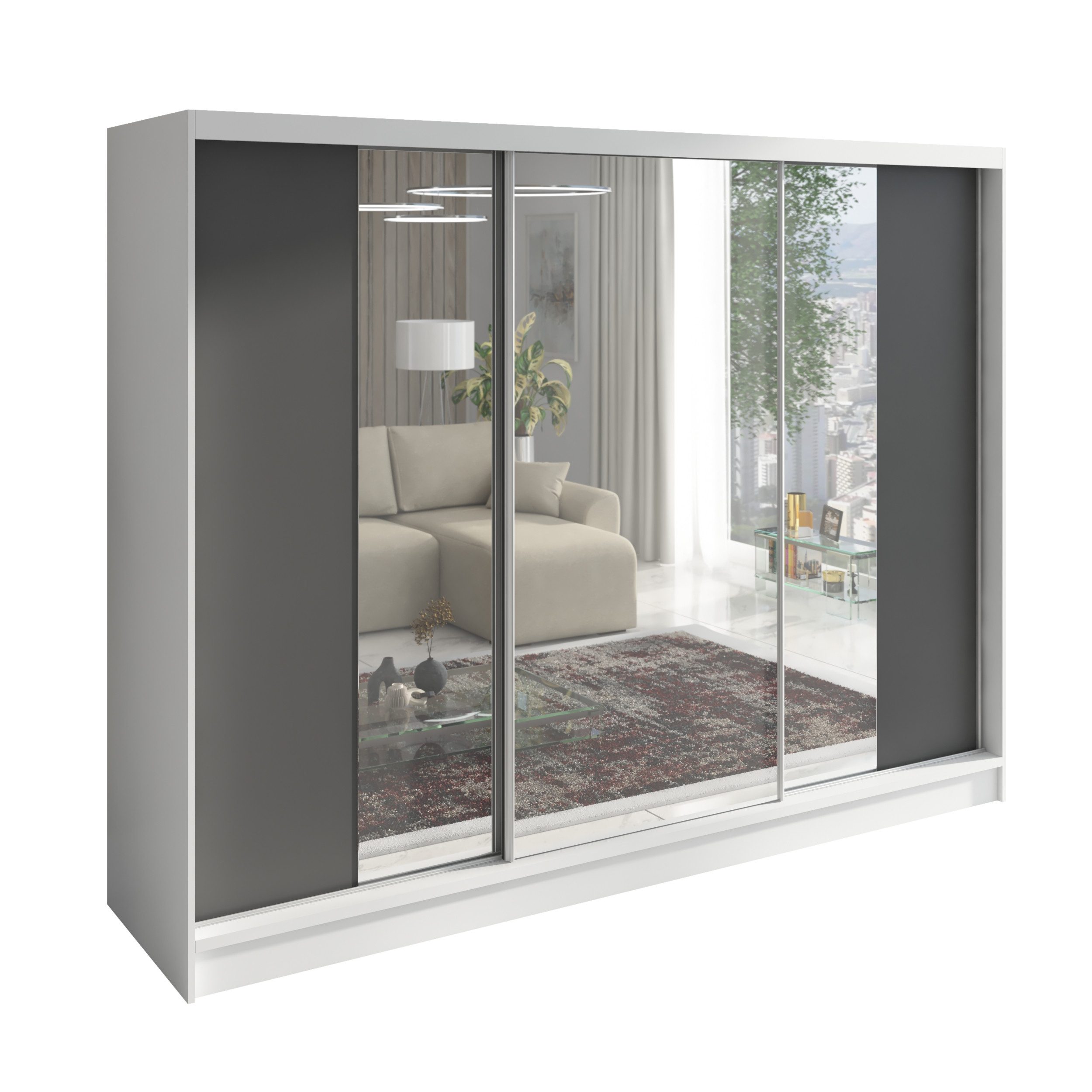 A&J MöbelLand GmbH Schwebetürenschrank VIDA 200 günstig online kaufen