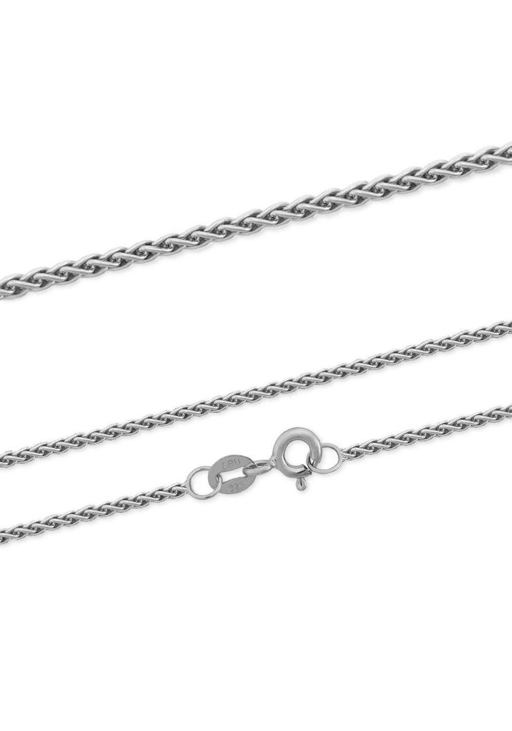 Firetti Collierkettchen Schmuck Geschenk Silber 925 Zopfkettengliederung 1,5 mm breit