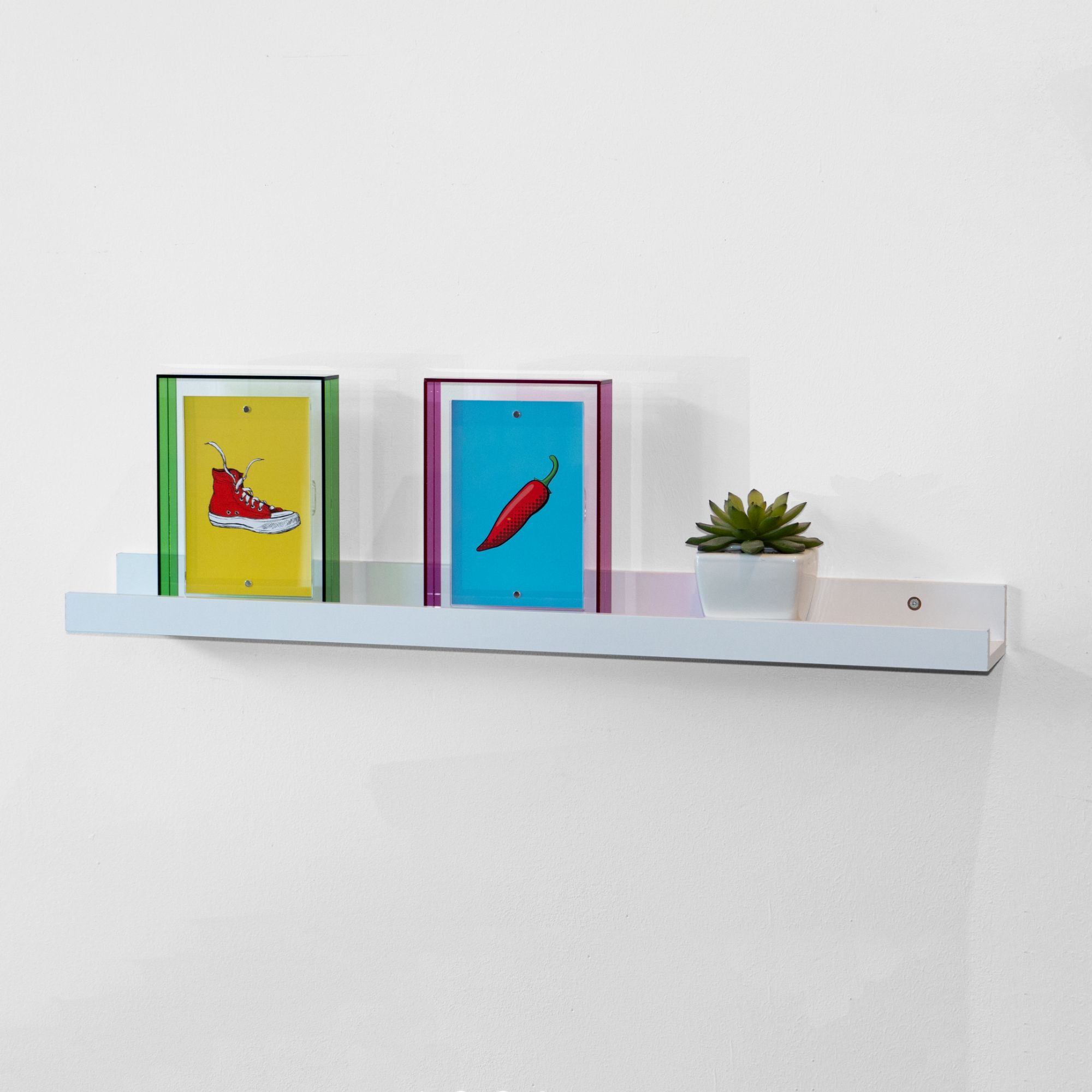 queence Wandregal Bilderleiste, 1-tlg., Galerieboard Posterleiste für Bilde günstig online kaufen