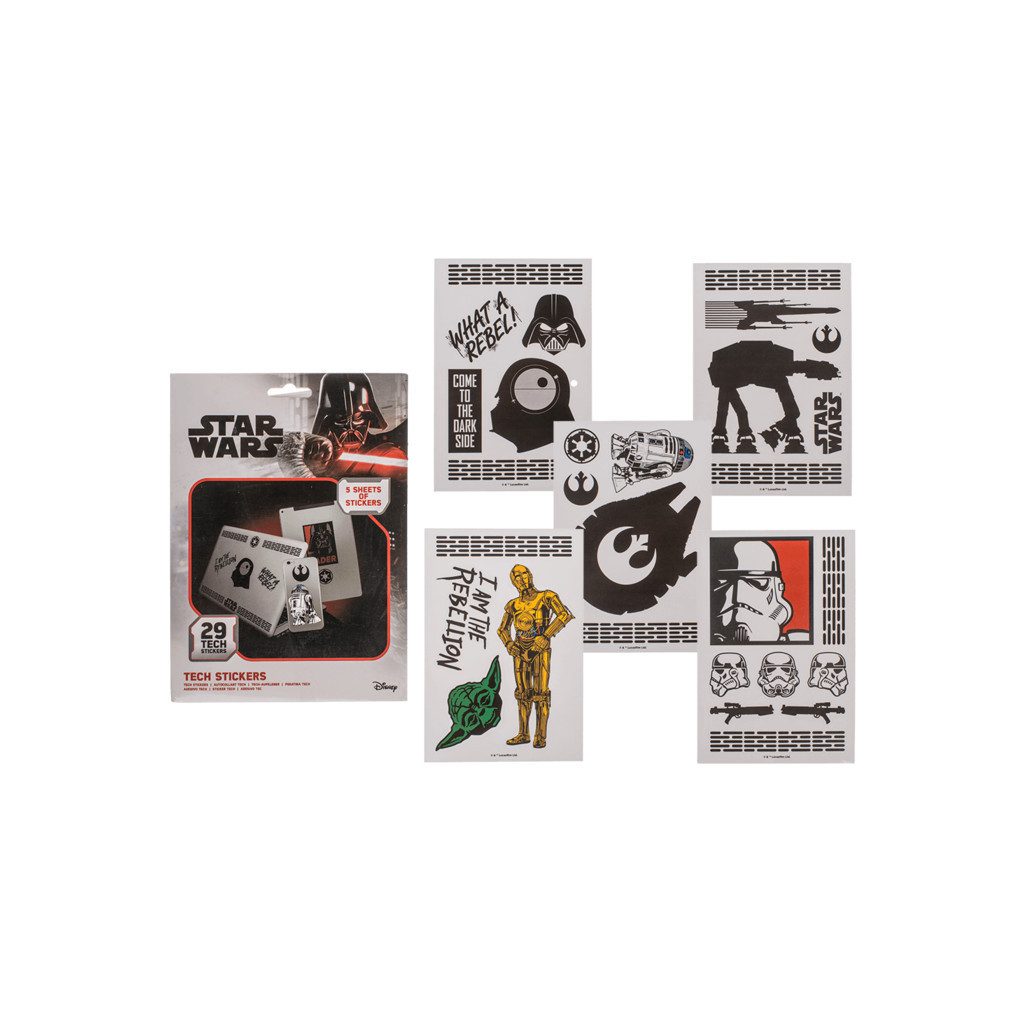 what the shop Sticker Star Wars Sticker Set – 29 Sticker „The Force“ für Fans & Kinder, (1-tlg), Galaktische Sticker für echte StarWars-Fans