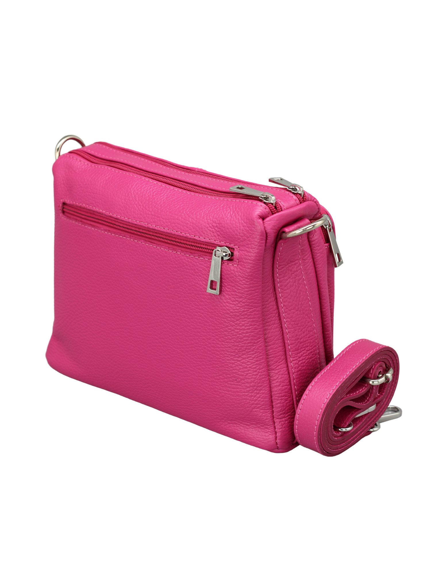 Adel Bags Schultertasche BECKY Umhängetasche für Damen, Schultertasche aus Echtleder (Einzelstück, verstellbarer Lederriemen), Handarbeit aus Italien