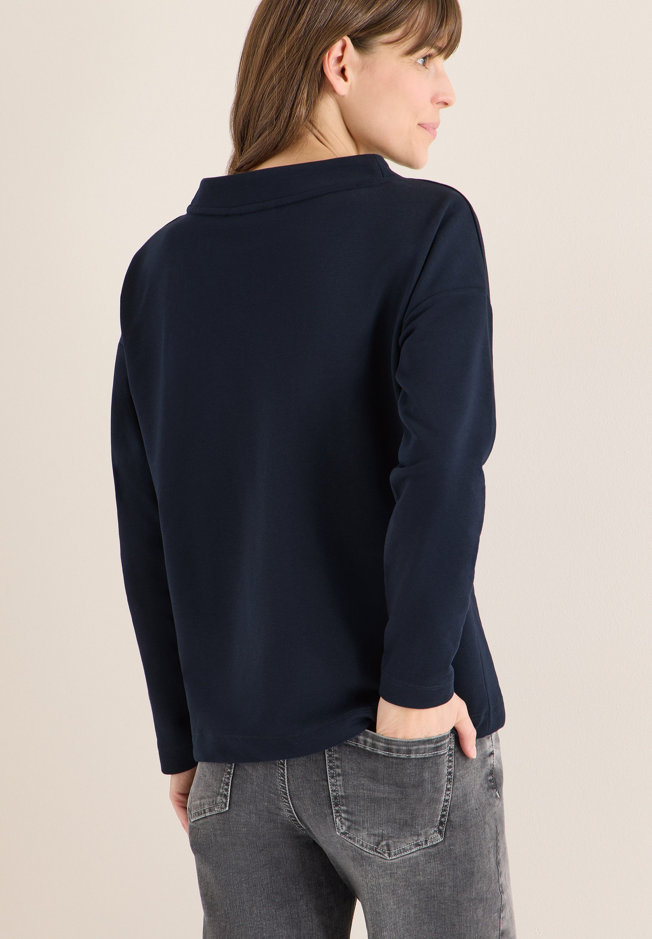 CECIL Sweater mit Stickerei, Embroidery Artwork günstig online kaufen