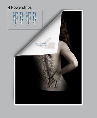wandmotiv24 Poster Frau, Tattoo, Rücken, Models (1 St), Wandbild, Wanddeko, Poster in versch. Größen