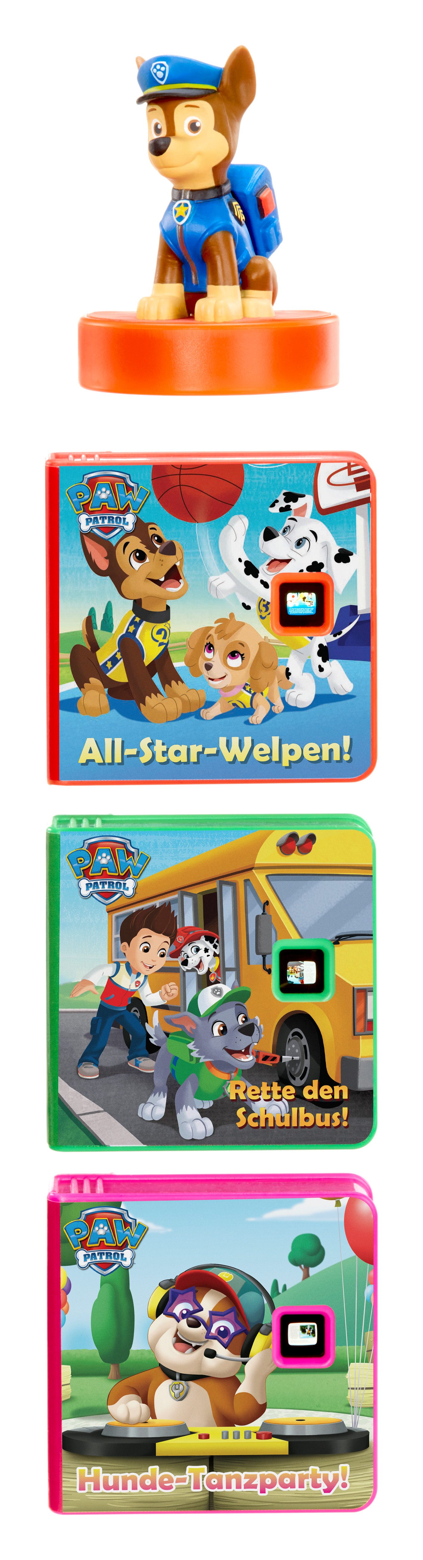 Little Tikes® Hörspiel Story Dream Machine, Paw Patrol inkl. Helden-Kollektion, (Set, 5-St), Kinderprojektor, inkl. 3 Kassetten mit Geschichten von PAW Patrol – Bild 3 von 5