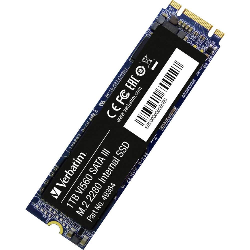 Verbatim M.2 SSD VI560 1TB 49364 SSHD-Hybrid-Festplatte