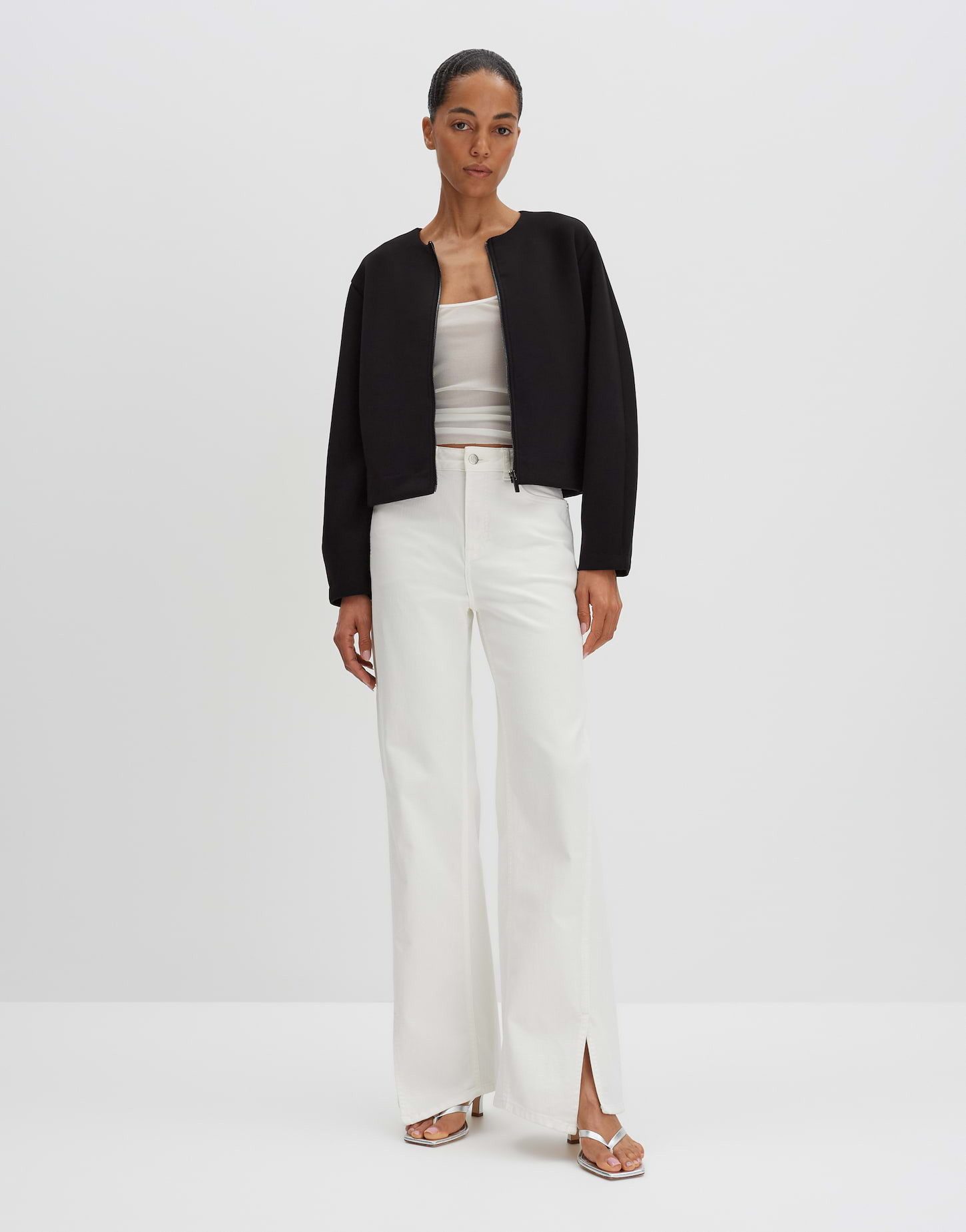 someday Blouson UGRACE Loose mit stilvollen Ballonärmeln