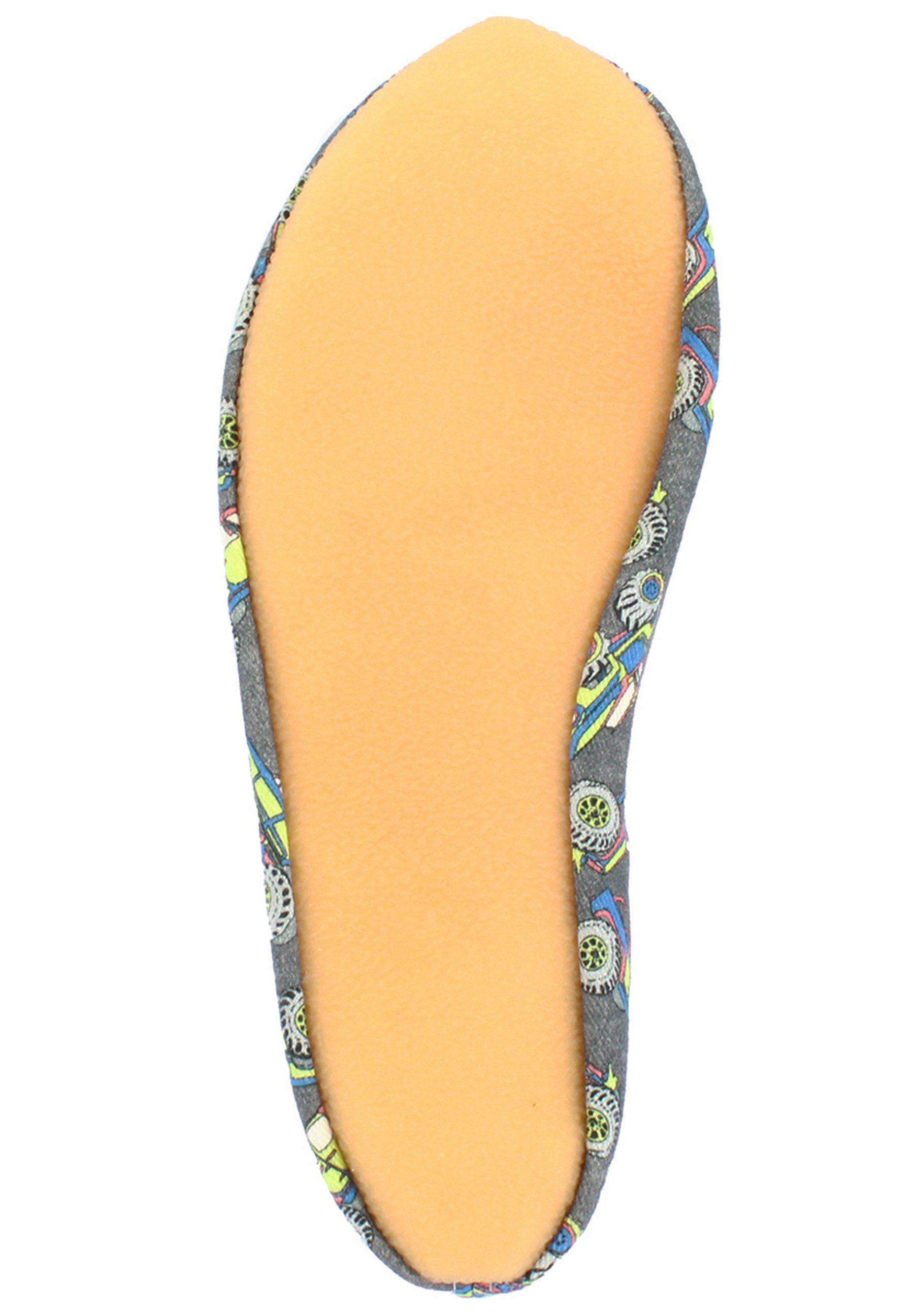 Beck Schläppchen Monster Cars Gymnastikschuh Handarbeit in Deutschland genäht