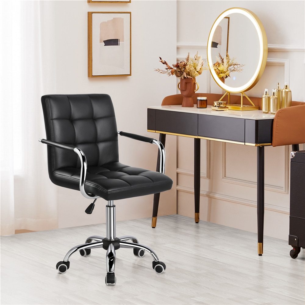 Yaheetech Drehstuhl höhenverstellbar Chefsessel, ergonomischer Bürostuhl günstig online kaufen