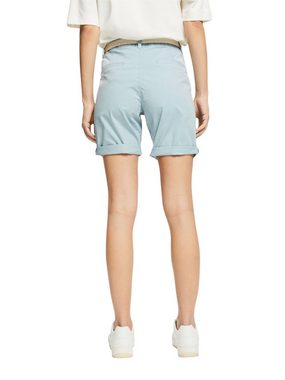 Esprit Shorts Shorts mit Flechtgürtel (1-tlg)