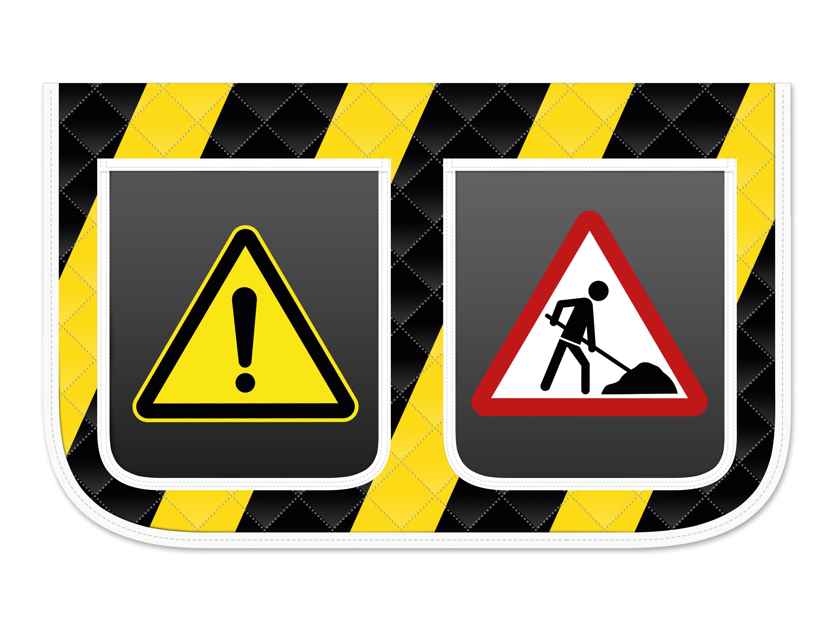 Ticaa Betttasche Kinder Bett-Tasche "Oskars Baustelle" für Hoch-