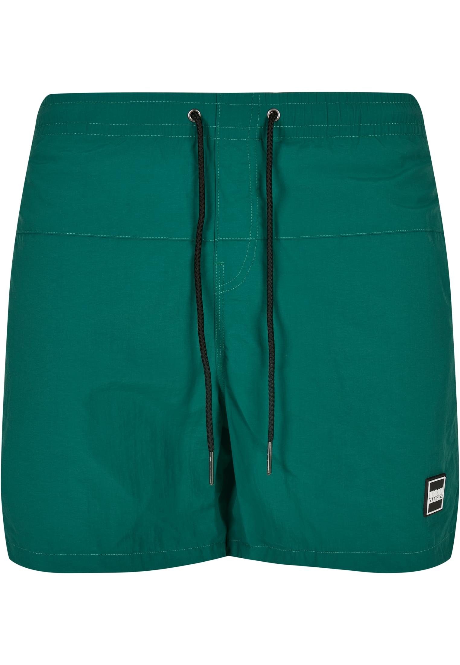 URBAN CLASSICS Badeshorts Herren Swim green Shorts