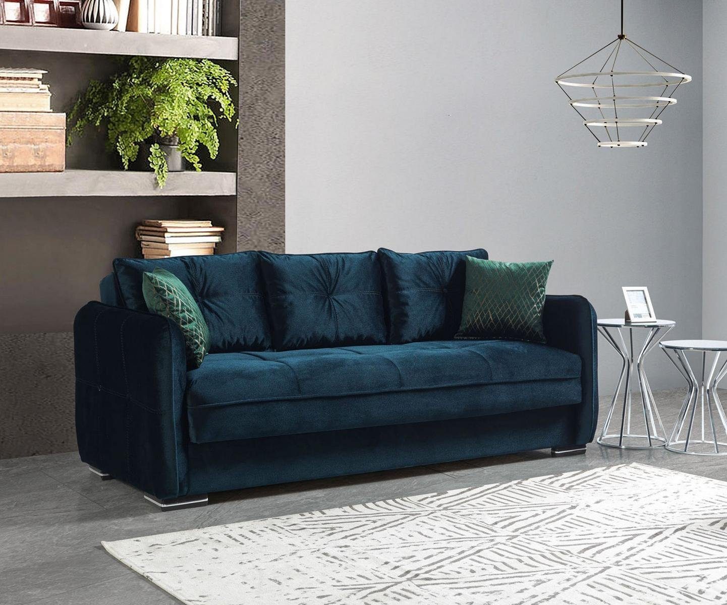Garnitur Möbel, Europe Modern Made Relax 3+1 Sessel Sitzer JVmoebel Sofagarnitur In Sessel Sofa