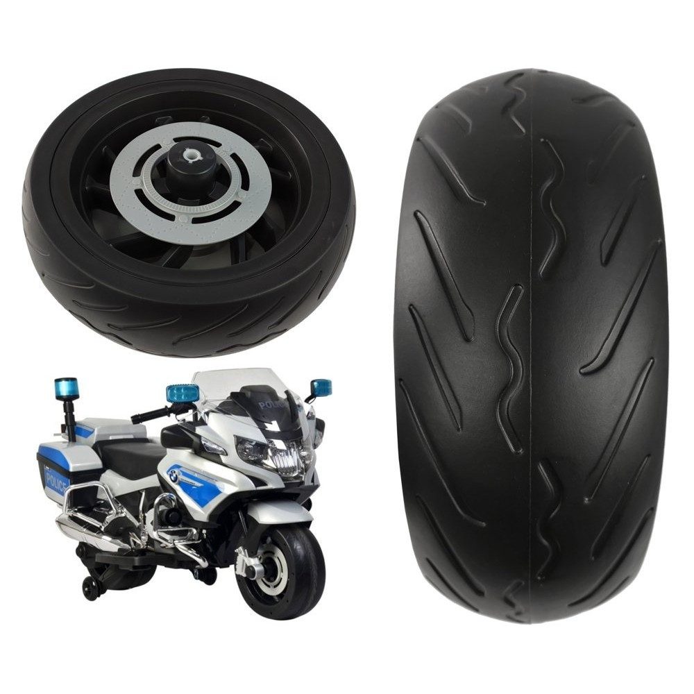 LEAN TOYS Ersatzrad Vorderrad Austauschrad Laufrad (Spar-Set, 1 St., 3 kg pannensicher), Weiches EVA, pannensicher, Vorderrad