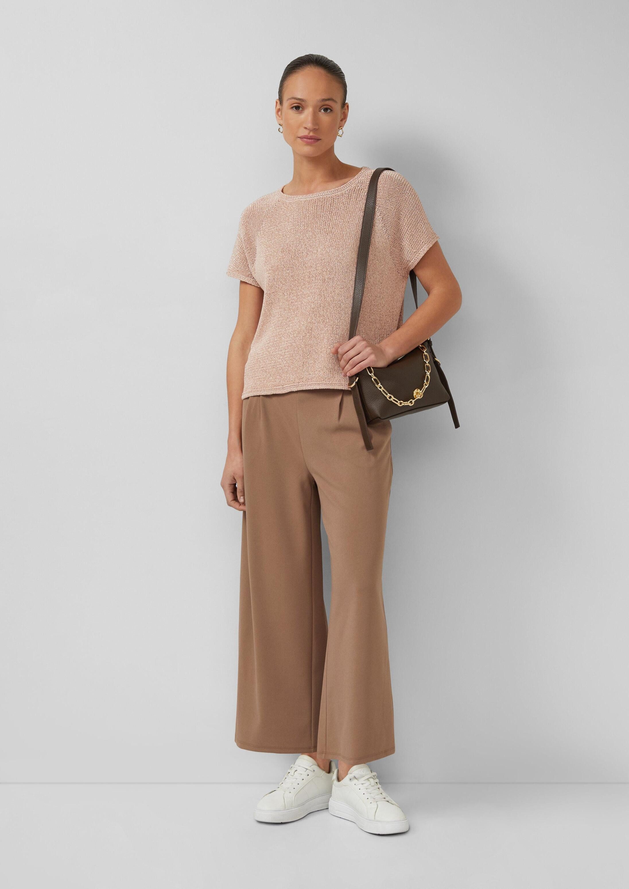 s.Oliver Culotte Hose Culotte aus Interlock-Jersey im Relaxed Fit – Bild 5 von 5