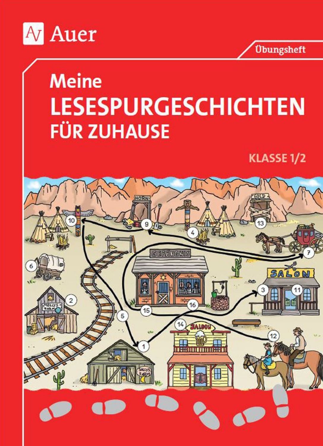Meine Lesespurgeschichten für Zuhause - Klasse 1/2 / Sandra Blomann, Sven Rook, Anke Zöh