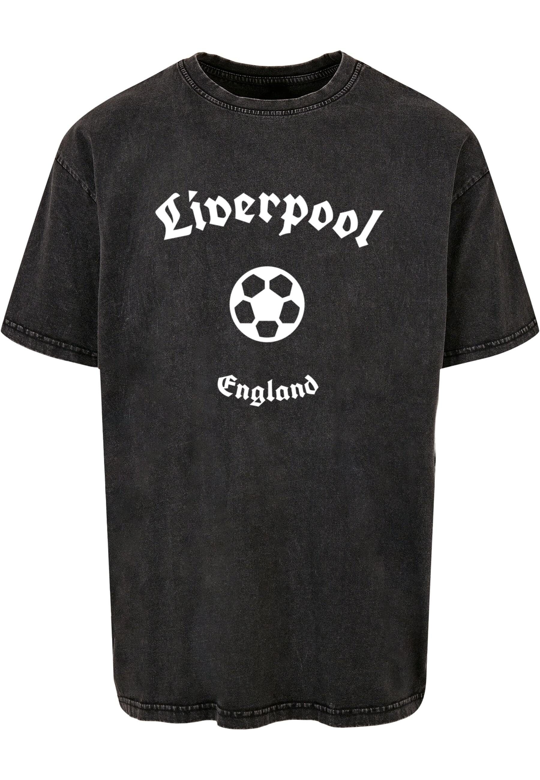 Merchcode T-Shirt Herren Liverpool X Acid Washed Heavy Oversize Tee (1-tlg)
