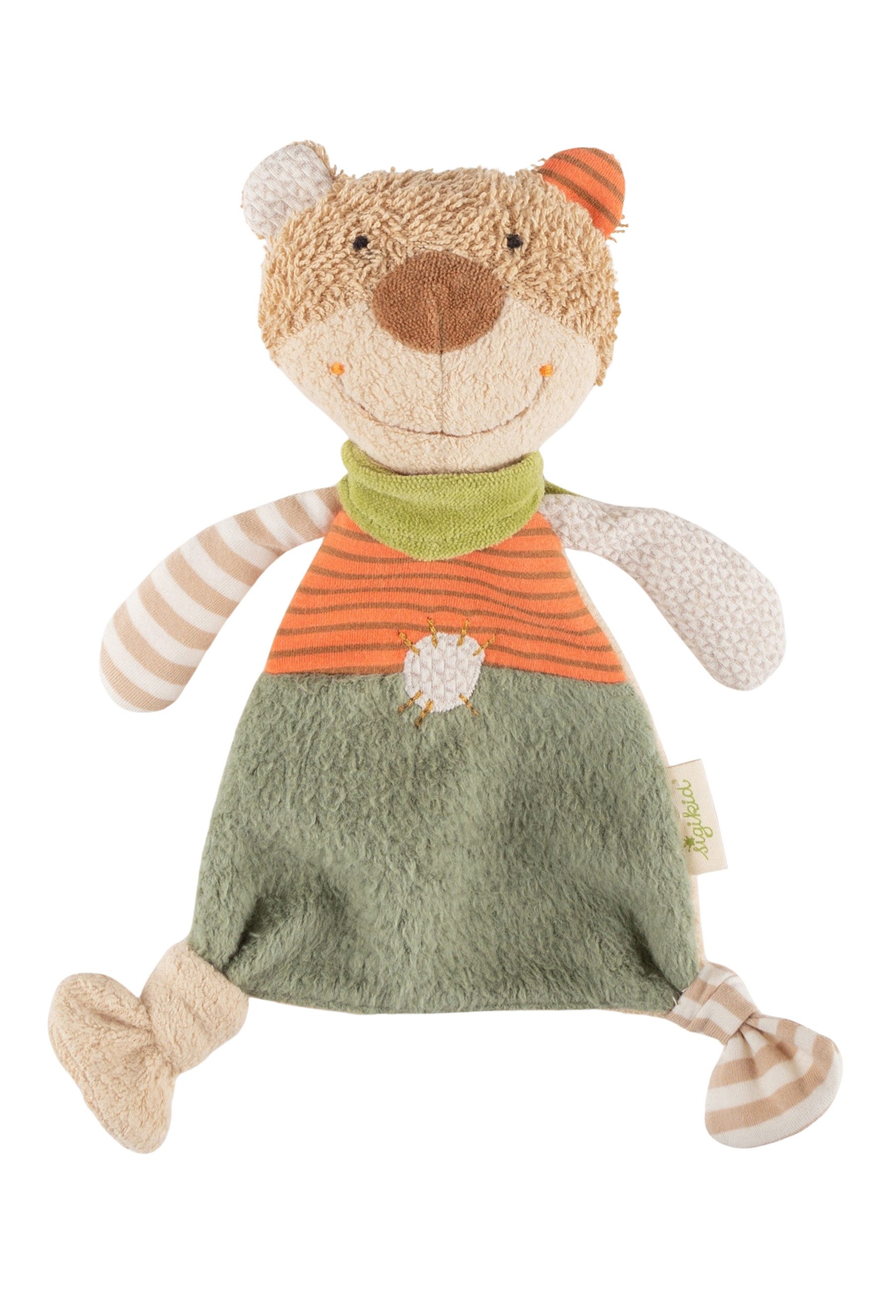 Sigikid Schnuffeltuch Schmusetuch Schnuffeltuch Natural Stripes, (1-tlg)