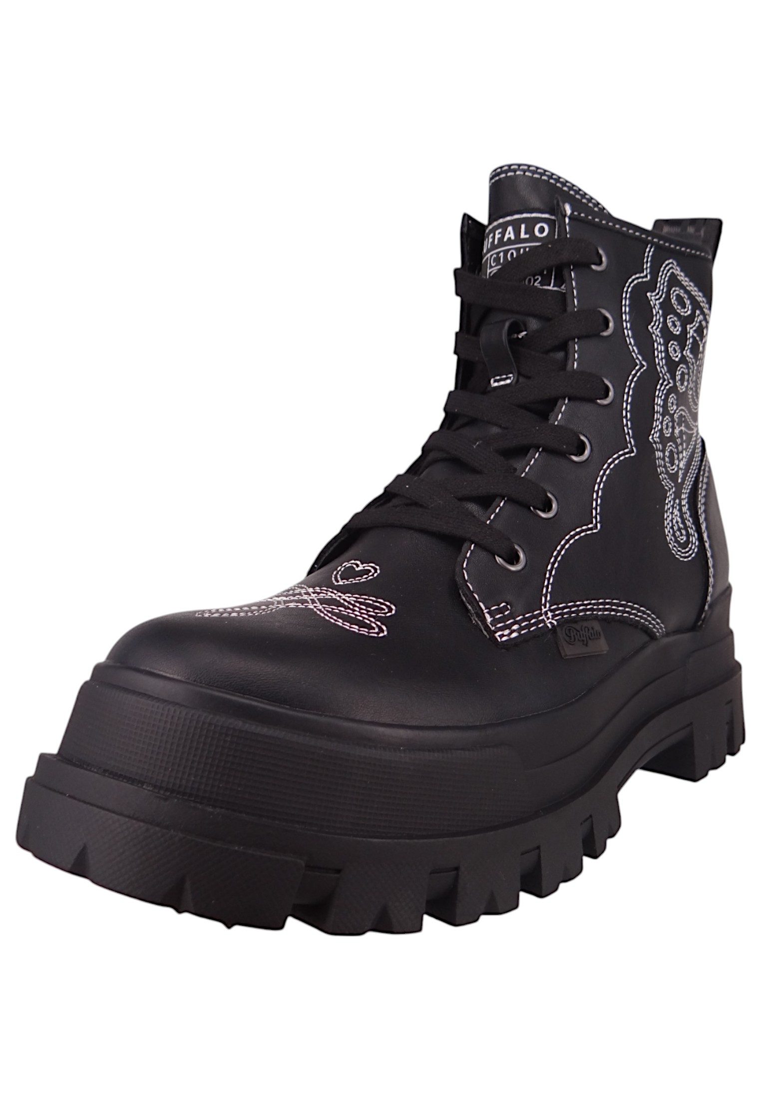Buffalo 1622577 Aspha RLD West Black/White Stiefelette günstig online kaufen