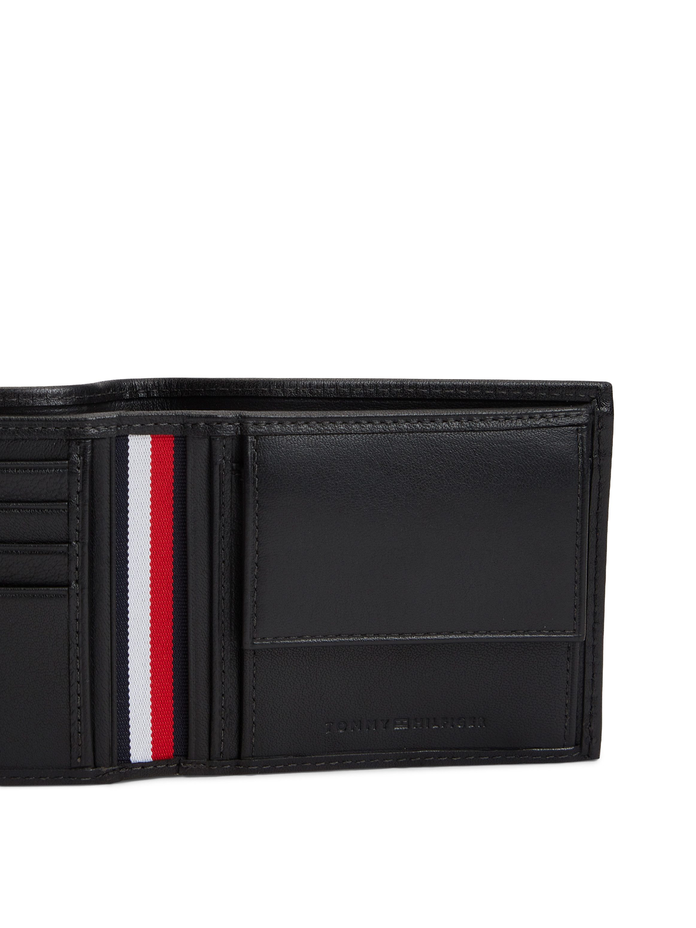 Tommy Hilfiger Geldbörse TH SEASONAL CC AND COIN, Herren Geldbeutel, Portemonnaie mit Tommy Streifen innen – Bild 4 von 4