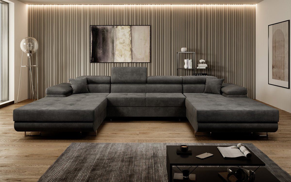 Luxusbetten24 Schlafsofa Designer Sofa Calvera U günstig online kaufen