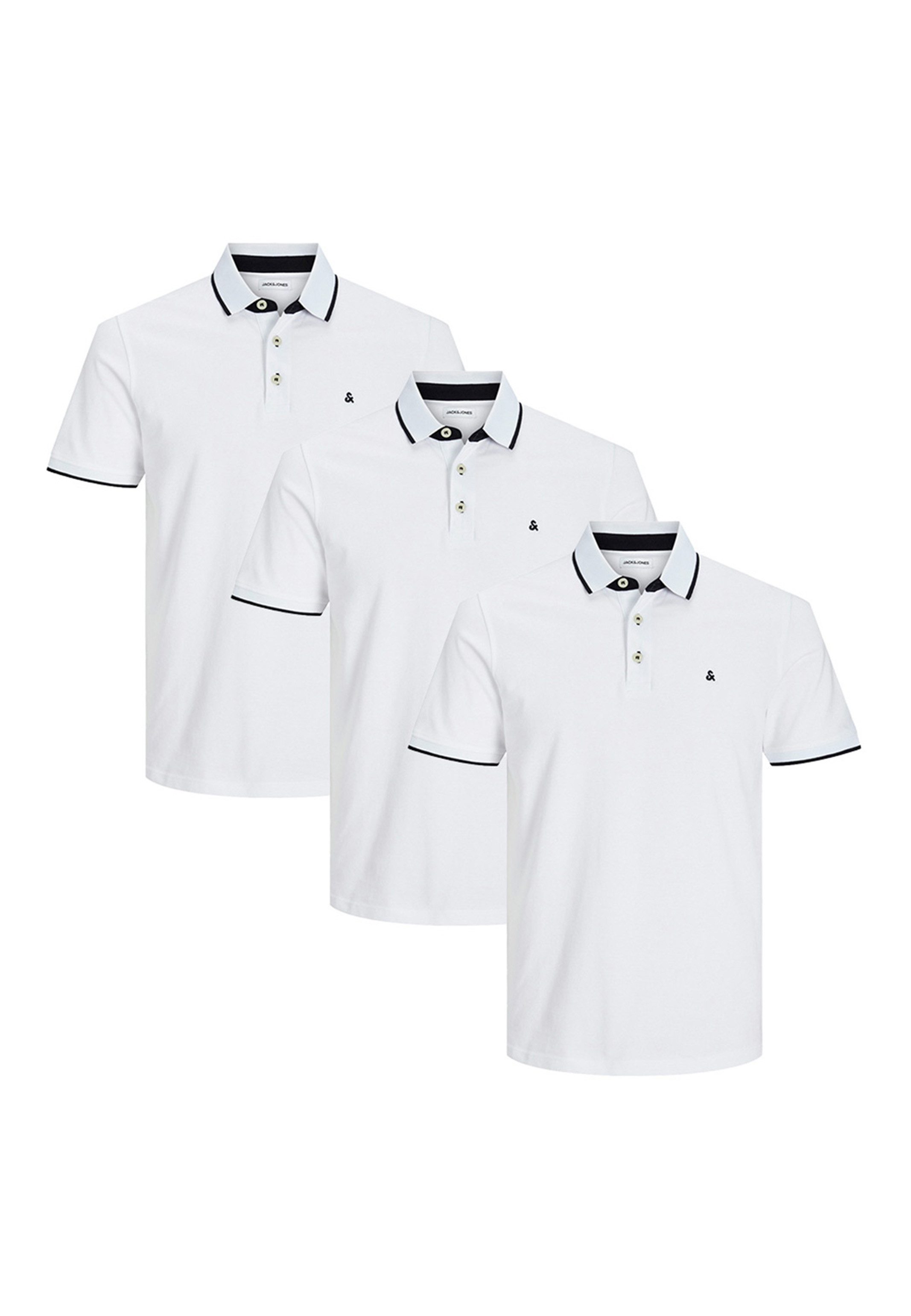 Jack & Jones Poloshirt 3er Pack günstig online kaufen