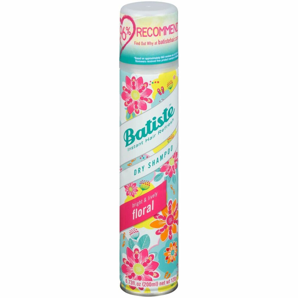Batiste Trockenshampoo Floral Essences Butane Hair Dry Shampoo für Volumen 200 ml