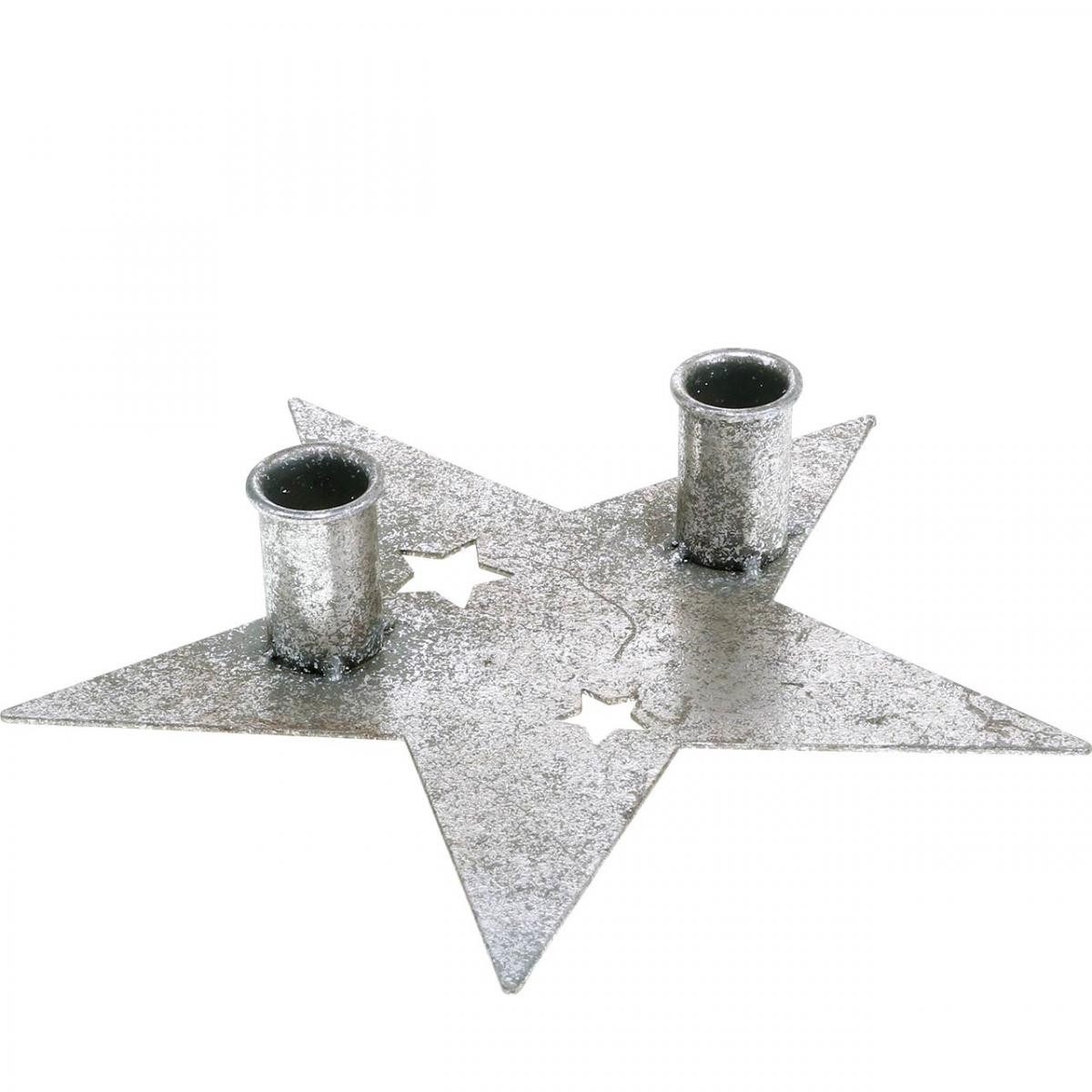 Florists Products Kerzenhalter Kerzendeko Stern Metalldeko Kerzenhalter Advent Weihnachten 2