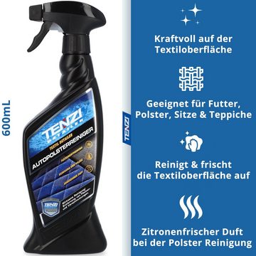 TENZI Autopolsterreiniger 600 mL Polsterreiniger (Polster Reiniger, angenehmer Duft, entfernt Flecken & Schmutz)