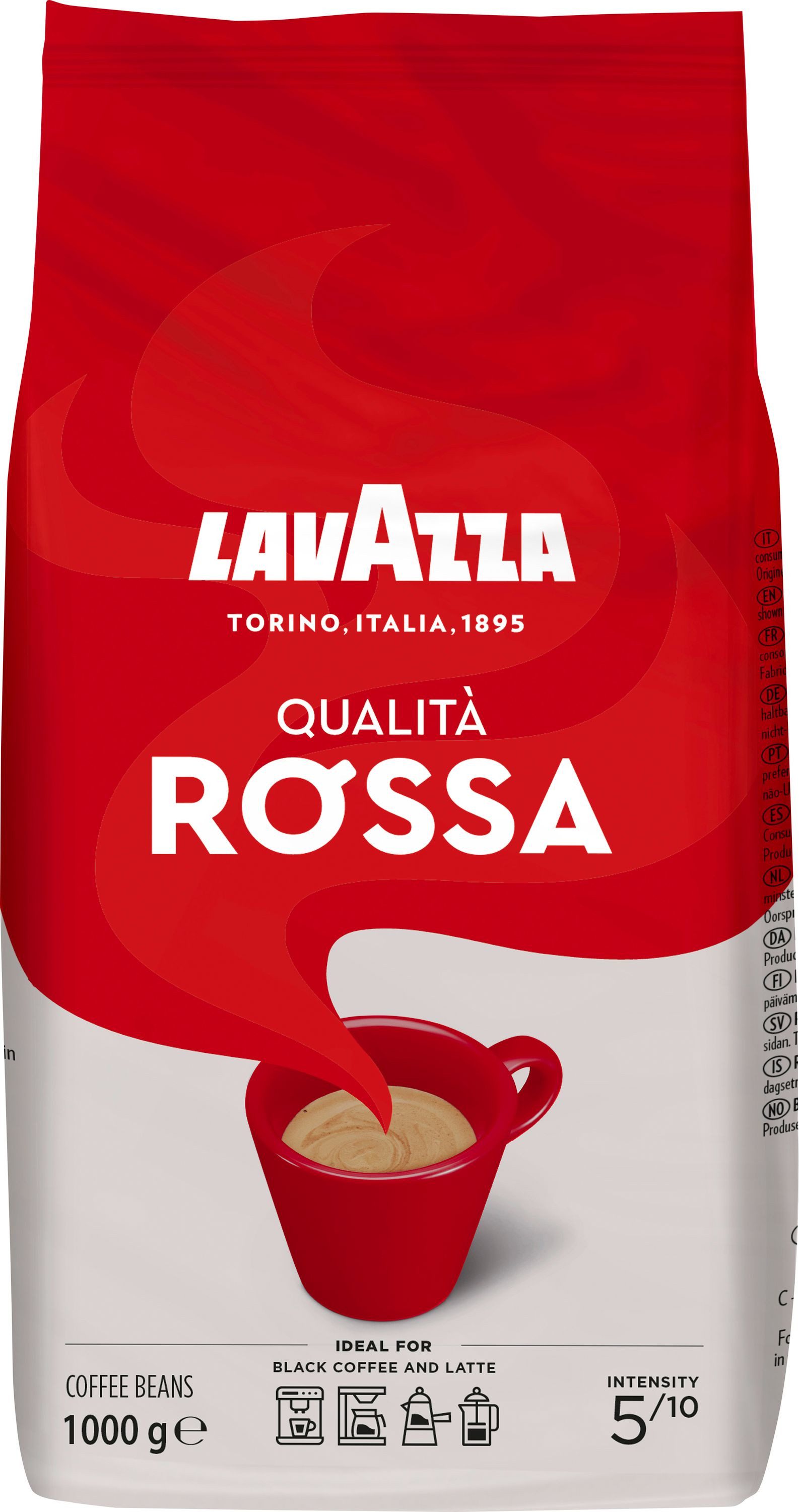 Lavazza Kaffee, Lavazza Qualita Rossa ganze Bohne