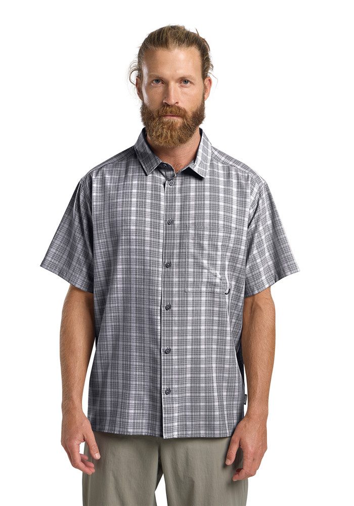 Jack Wolfskin Funktionshemd MESETA SHIRT M mit zwei Brusttaschen, schnell trocknend, atmungsaktiv