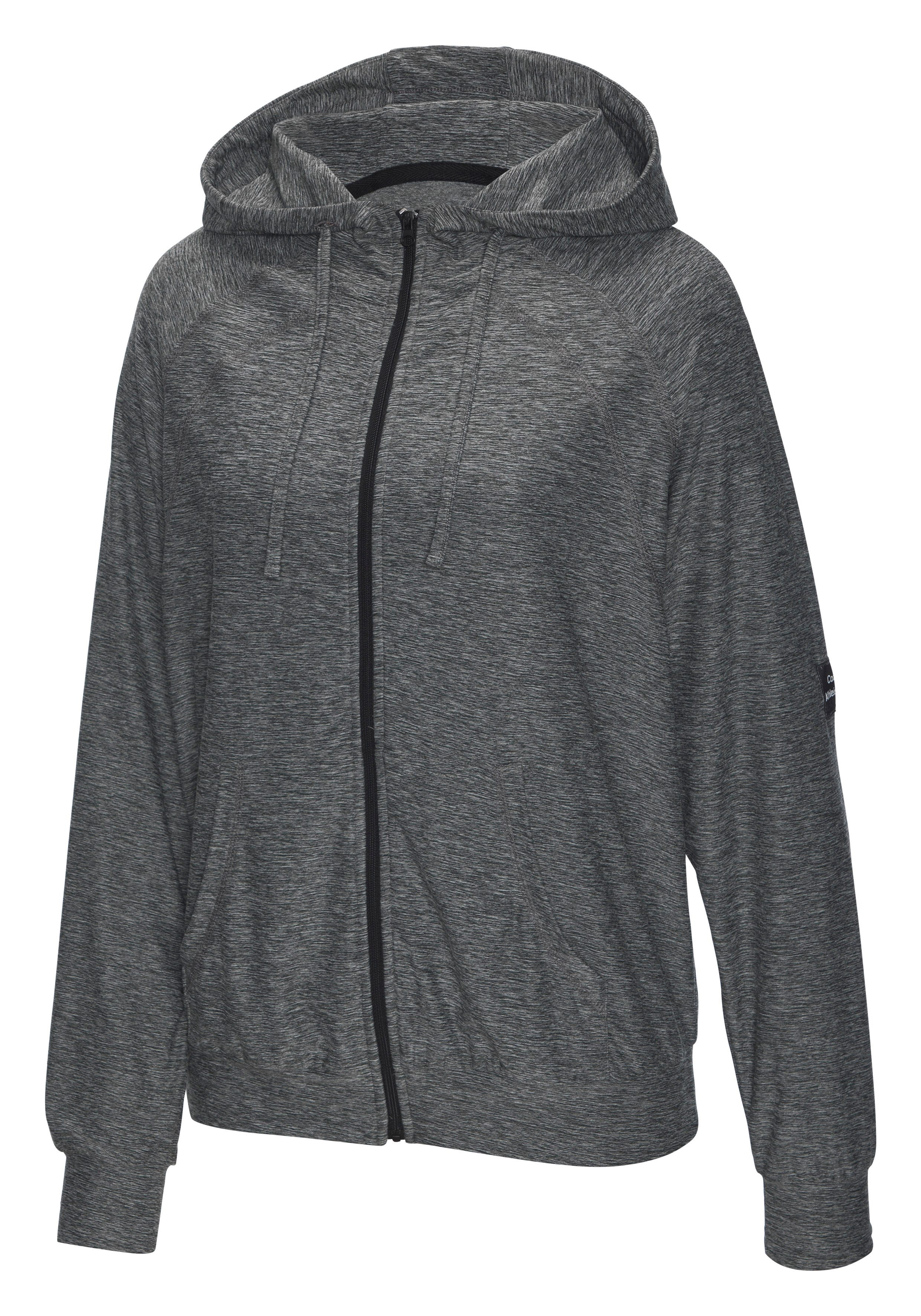 Vivance Active by Lascana Kapuzensweatjacke mit geteilte Kängurutasche, Home-und Loungewear-Serie – Bild 5 von 5