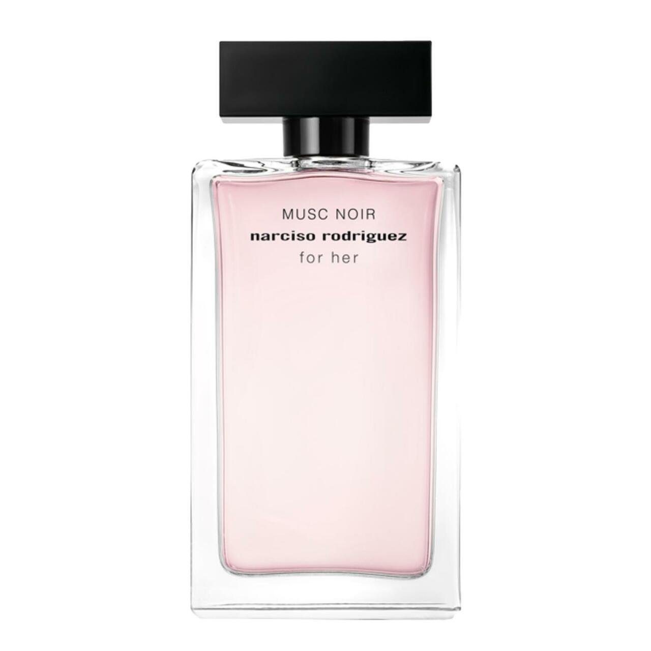narciso rodriguez Eau de Parfum for her Musc Noir, Glasflakon, Parfüm EDP, Damenduft