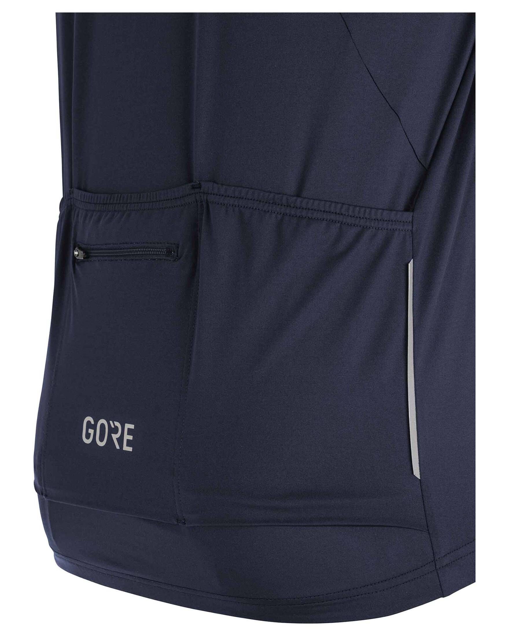 GORE® Wear Radtrikot Herren Radtrikot blau/weiss "C5 Optiline" (707) Kurzarm