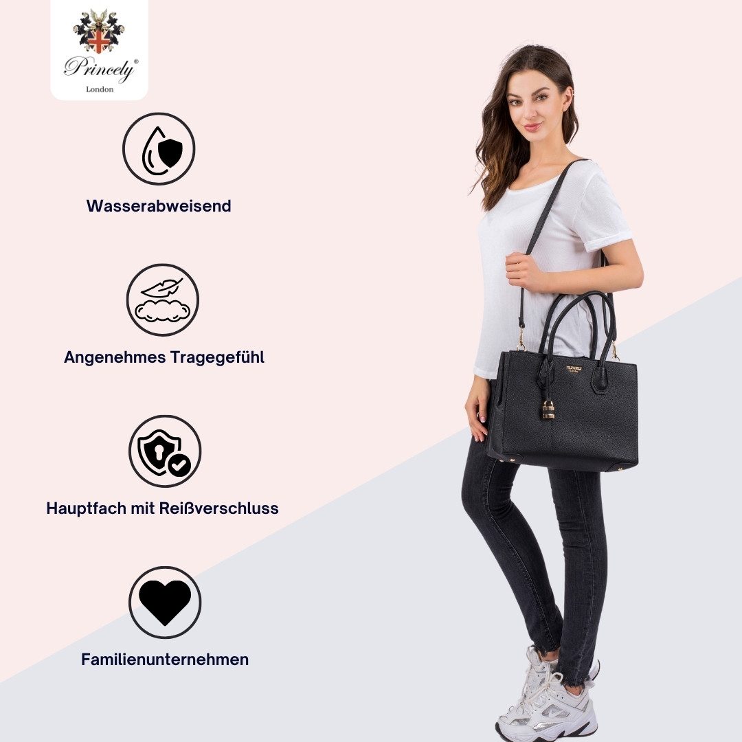 Princely London Handtasche Julia - Elegante Umhängetasche Damen - Crossbody günstig online kaufen