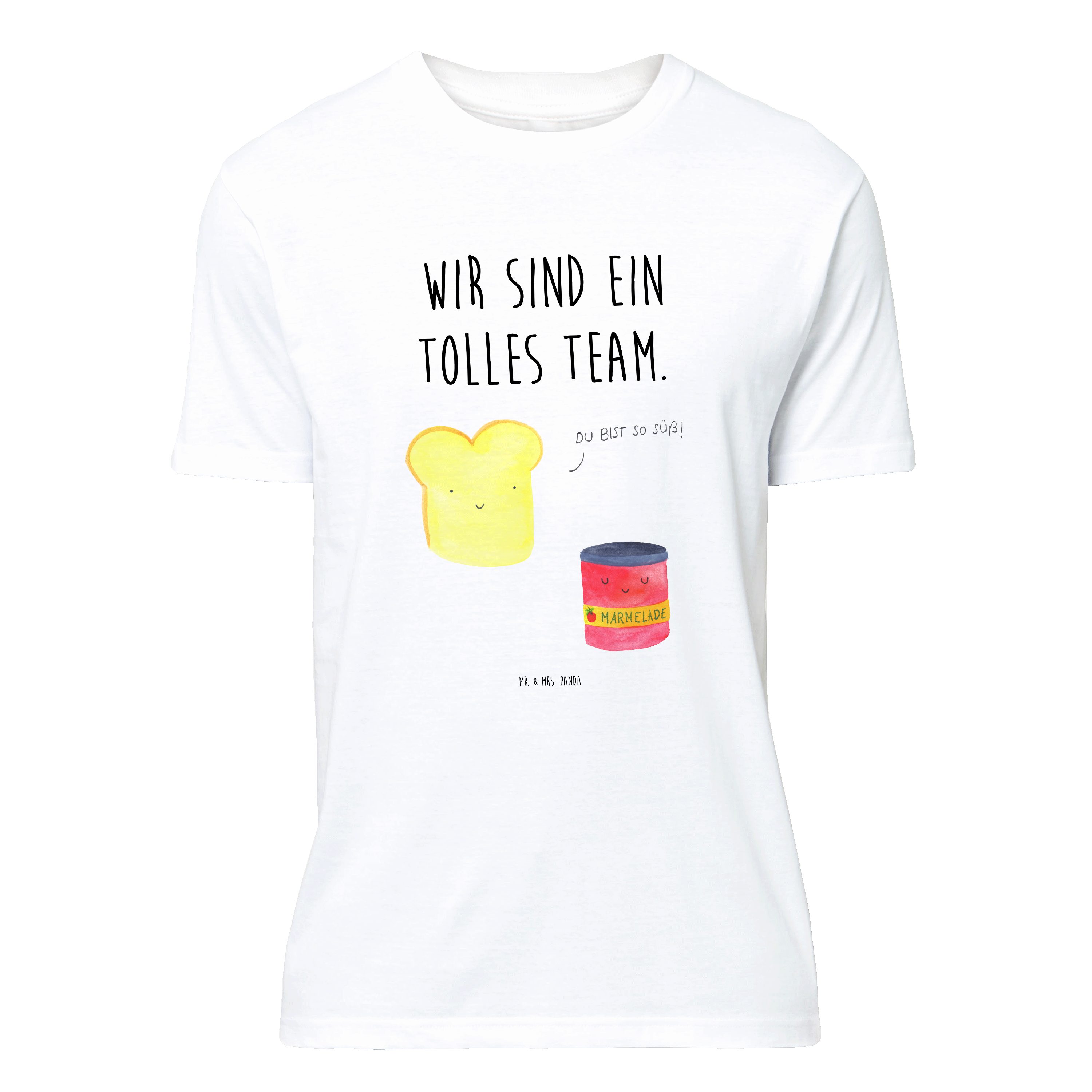 T-Shirt Toast & Marmelade - Weiß - T-Shirt, Shirt